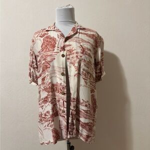 Vintage Hawaiian Shirt Set - made in Korea